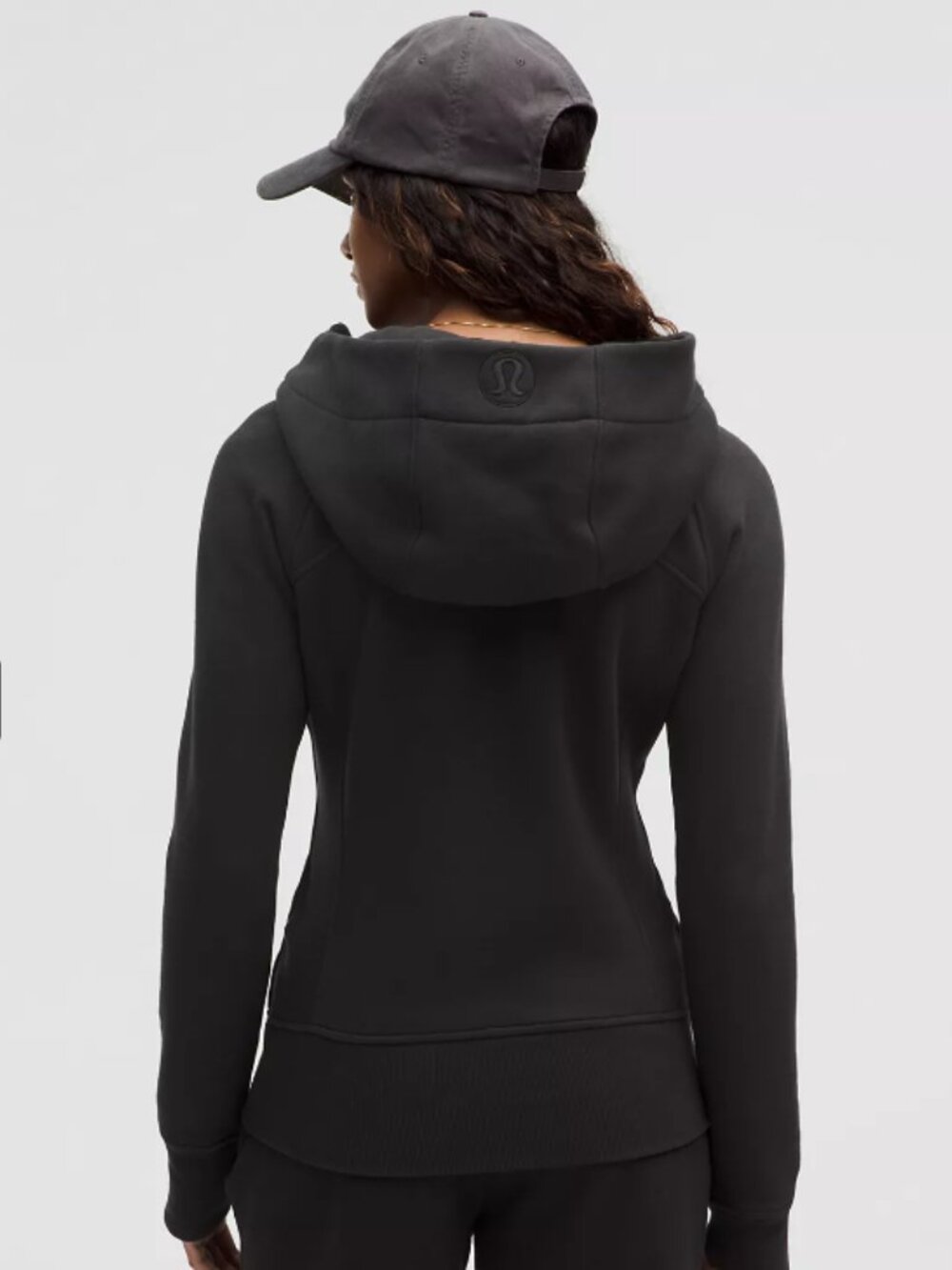 Lululemon Scuba Full Zip Hoodie - Black - Picture 2 of 4